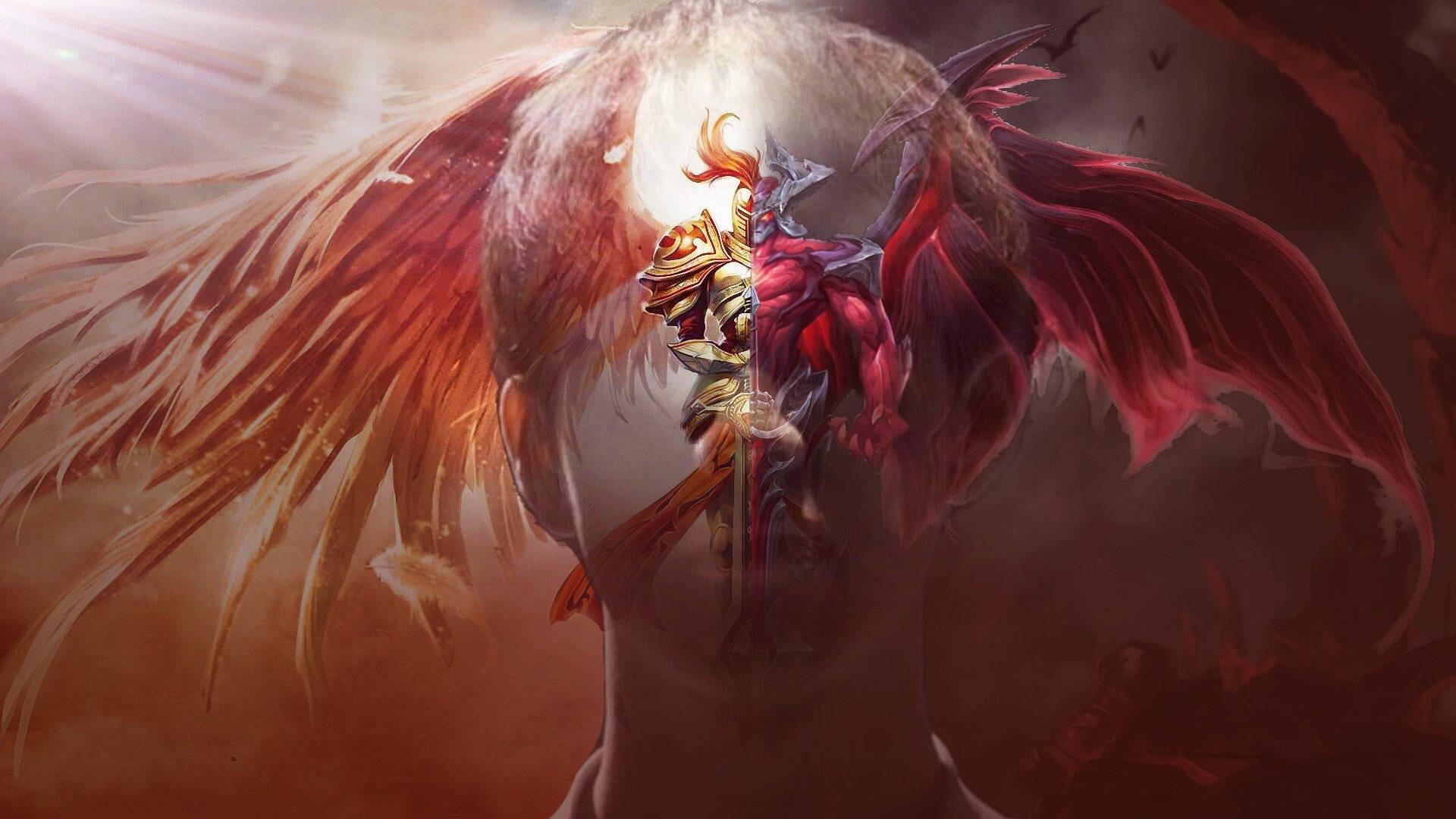 哪位大神能提供一下thy哥剑魔和天使图片一般天使一般恶魔