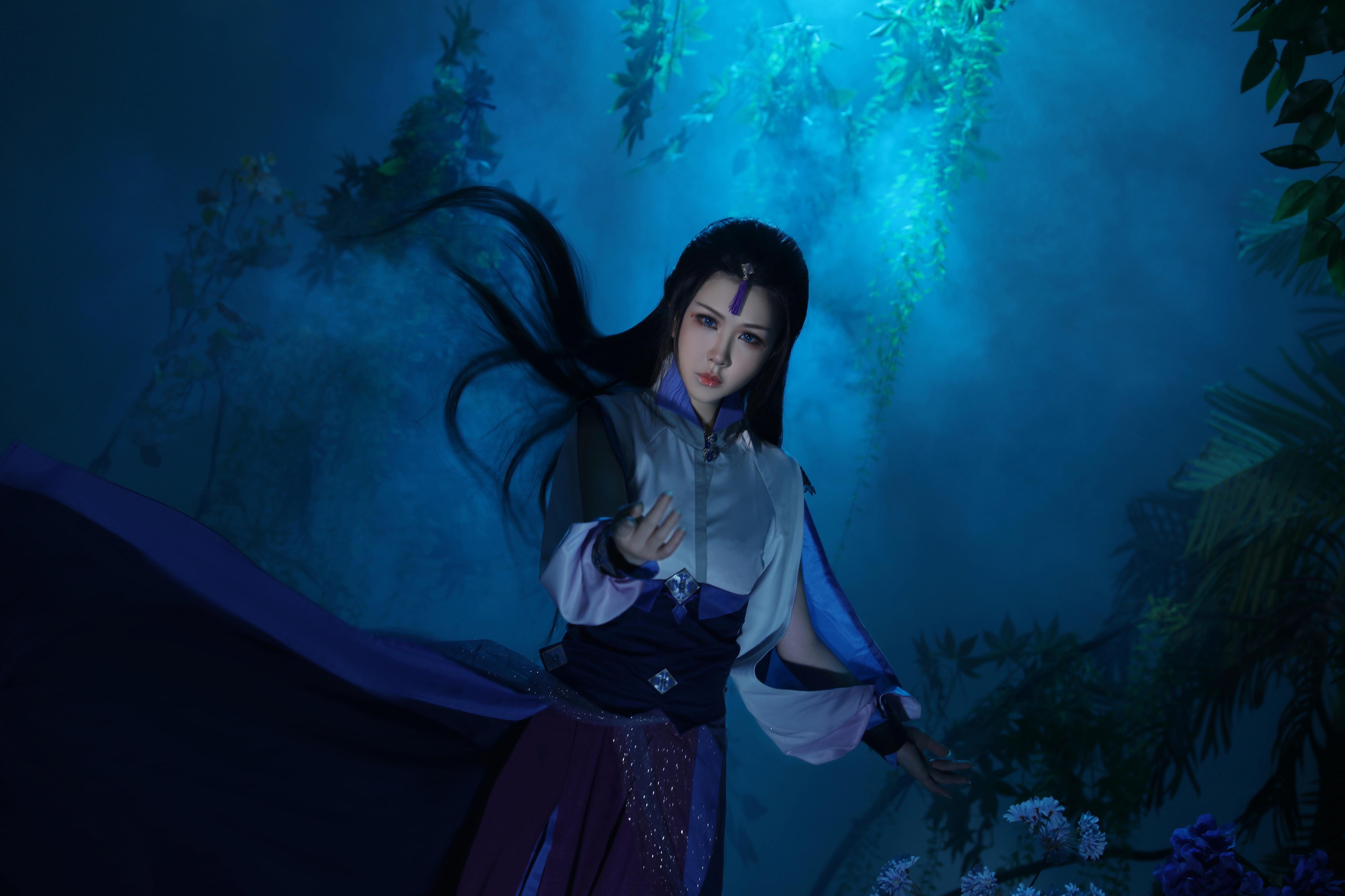 古剑奇谭三云无月cosplay