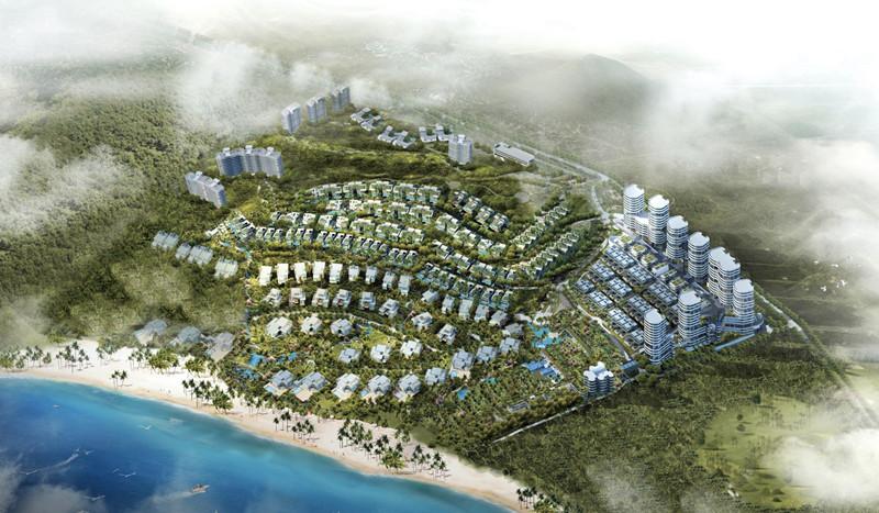 美丽的三亚楼盘融创钻石海岸