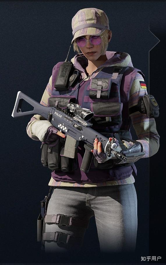 你觉得游戏彩虹六号围攻中最漂亮的女干员是哪个