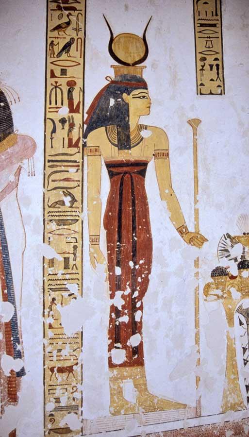 埃及-帝王谷-法老墓(montuherkhepeshef 王子墓 kv19)壁画:献祭诸神