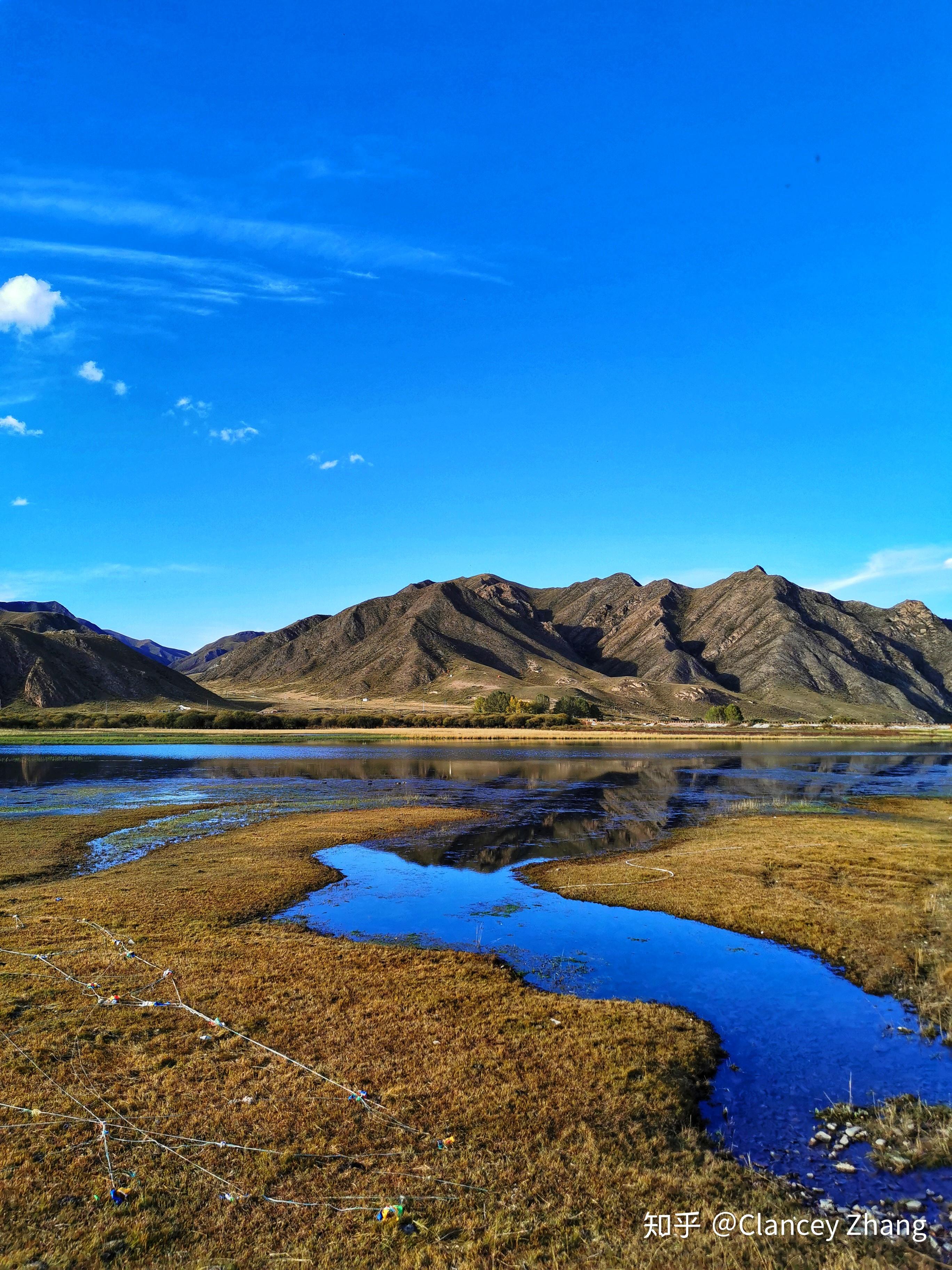 静谧甘南雄伟川北线旅游一图流