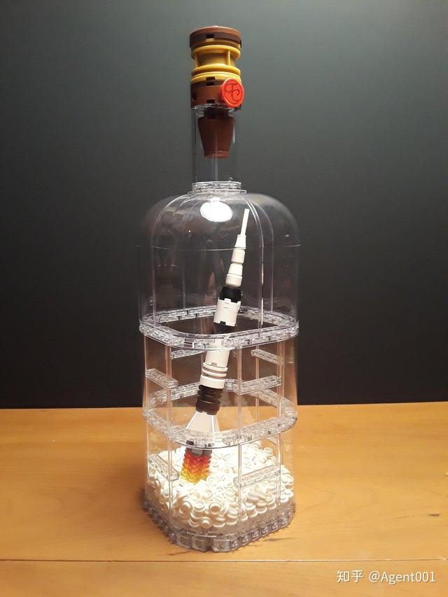 旧瓶装新酒乐高瓶中船21313动手玩