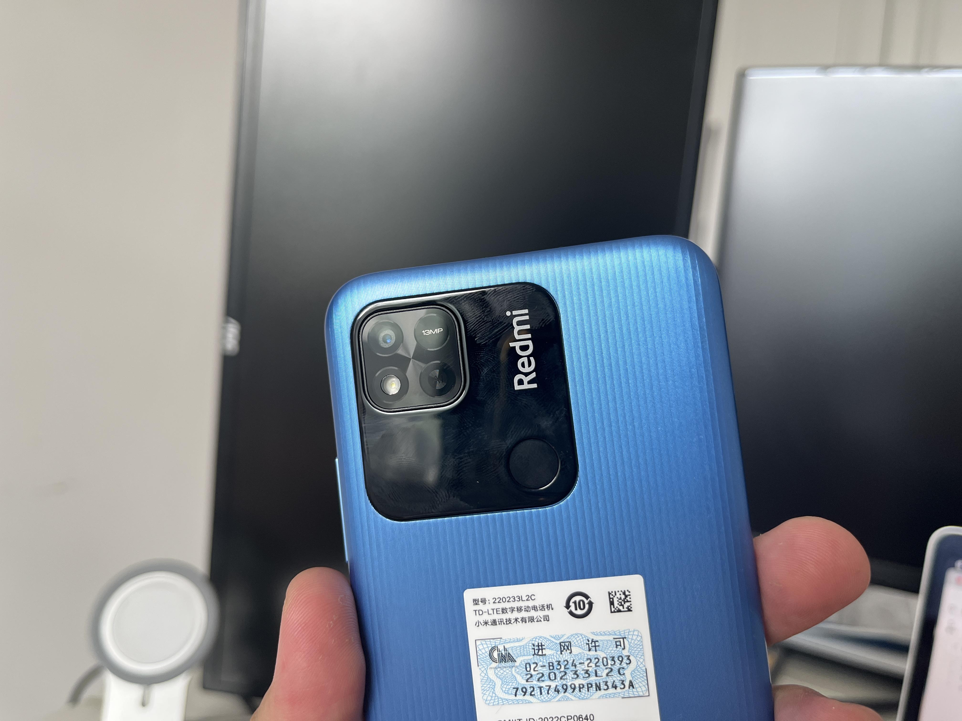 给老人用的智能机redmi10a红米10a开箱