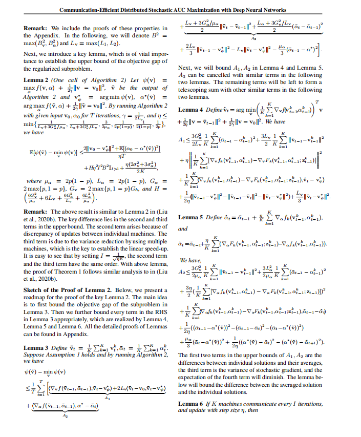 Communication-Efficient Distributed Stochastic AUC Maximization with ...