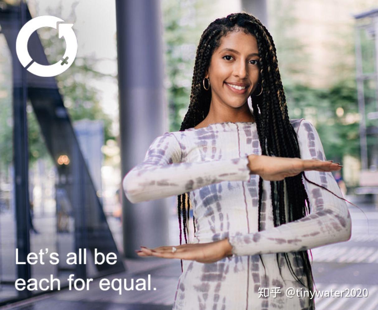 2020女性平权主题eachforequal