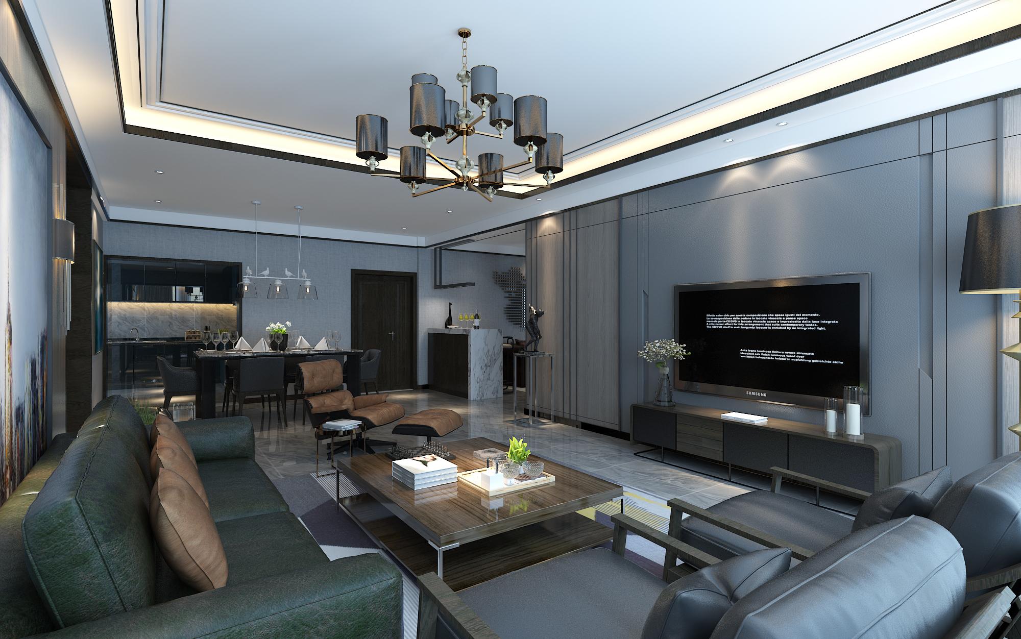 现代简约风格装修案例及效果图