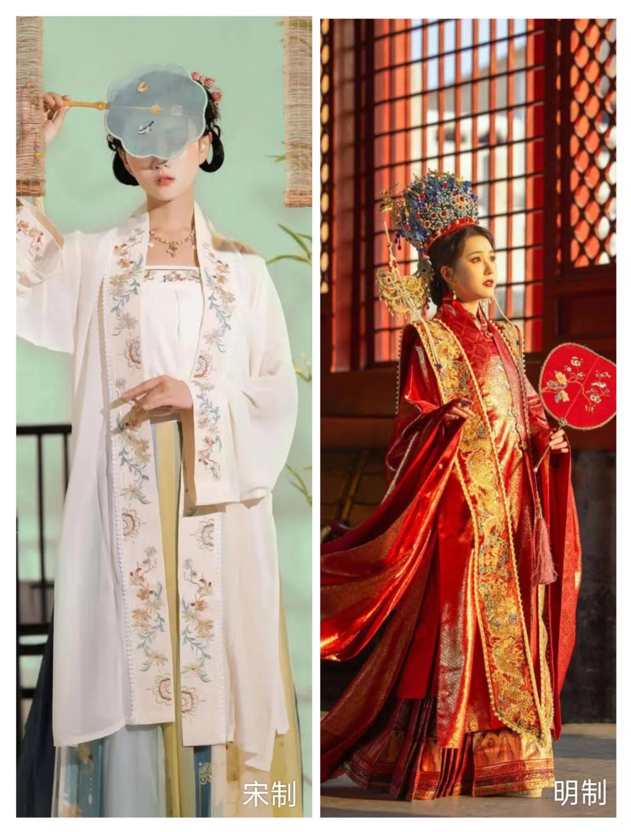 宋制汉服与明制汉服的区别,你更爱哪款? - 知乎