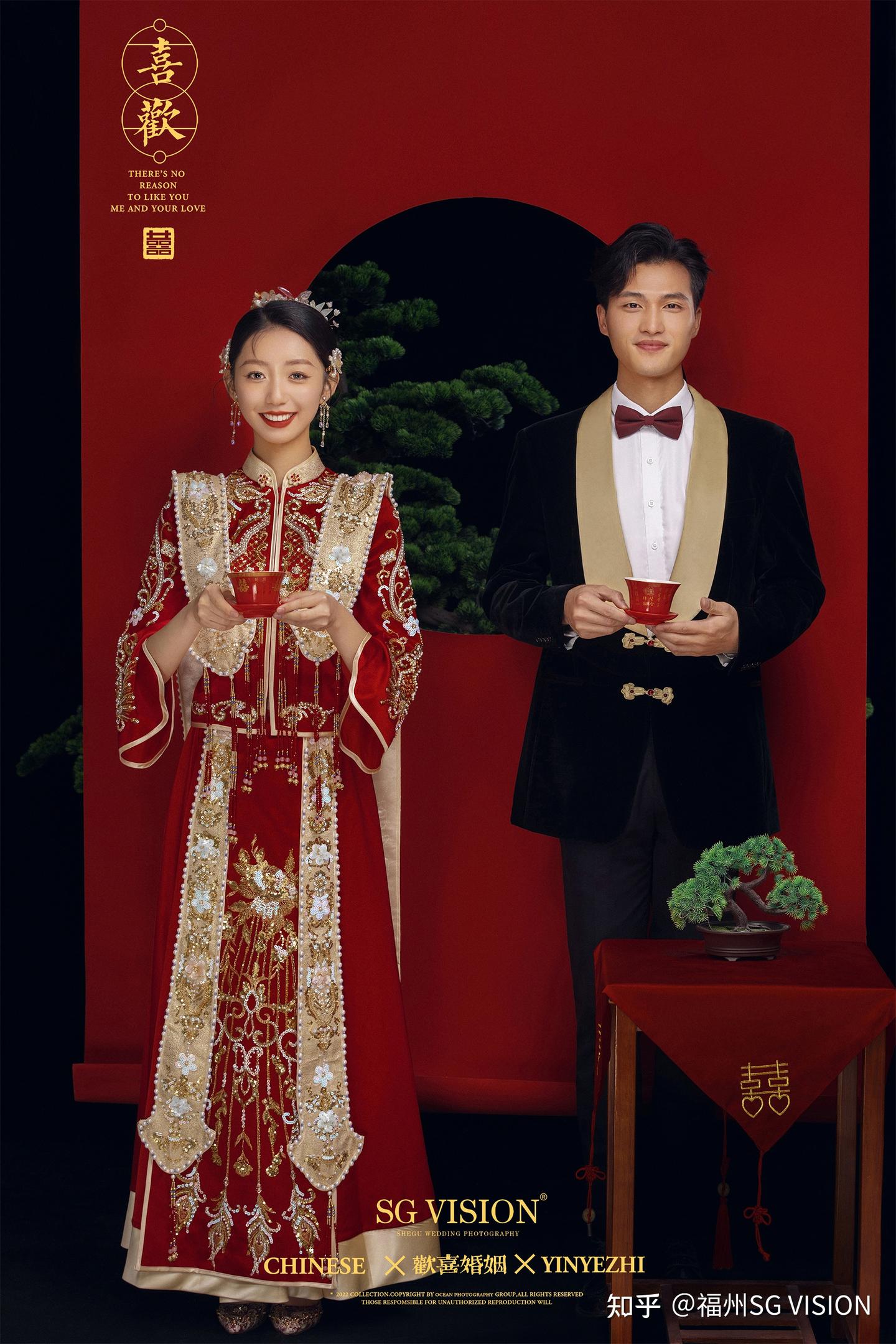 朋友们都说我拍的中式秀禾风婚纱,倾国倾城 - 知乎