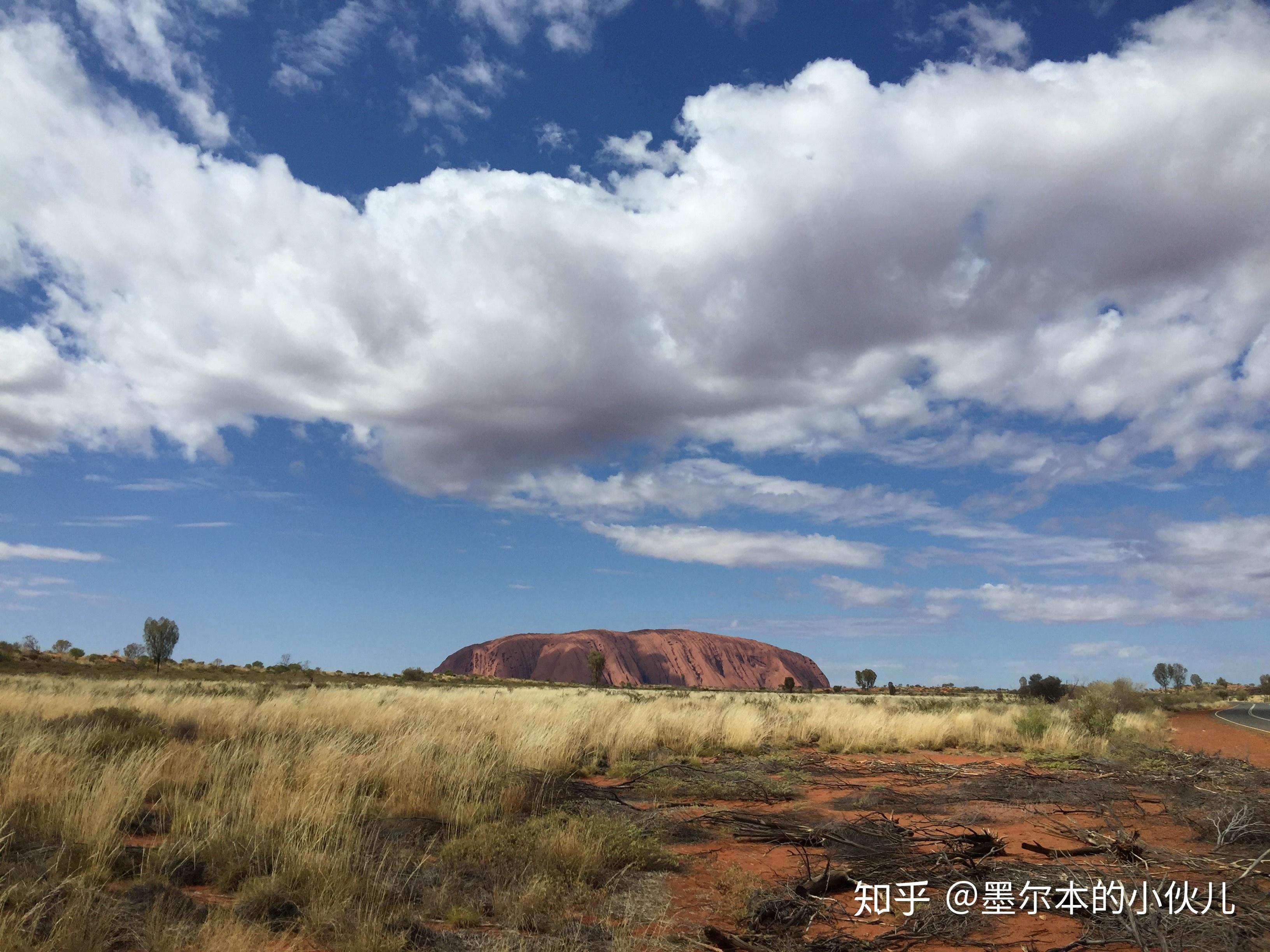 好看的澳大利亚艾尔斯岩背景图