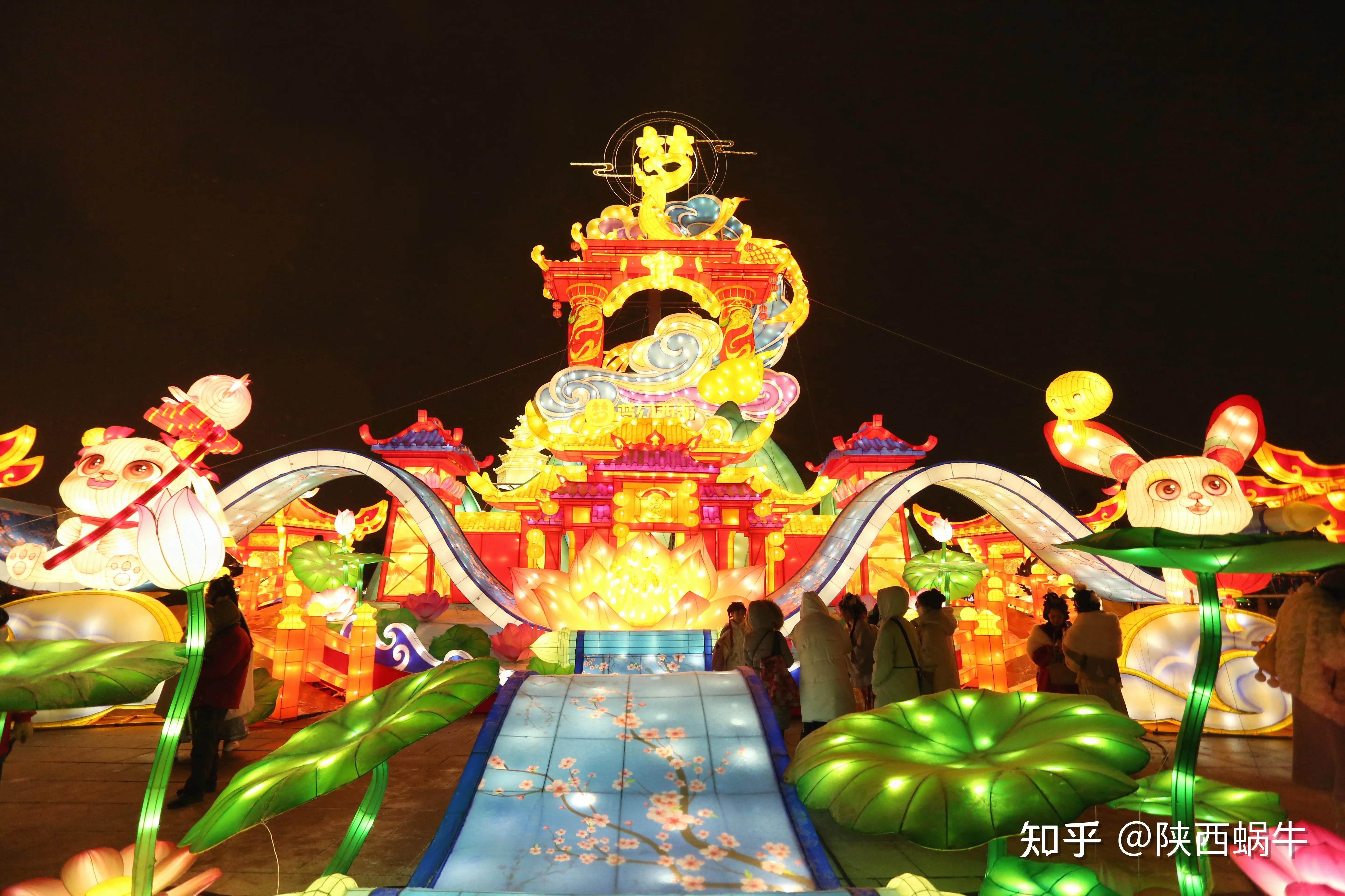 万盏花灯耀芙蓉,体验长安上元夜,2023年大唐芙蓉园灯会启幕 - 知乎