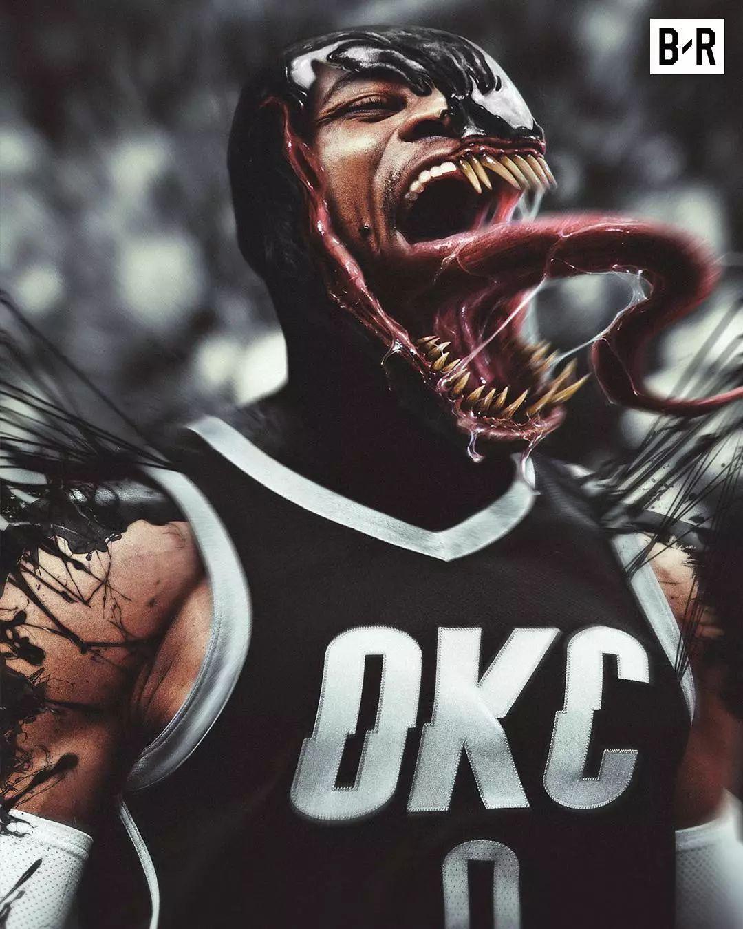 全是狠角色超级英雄版nba球星霸气海报