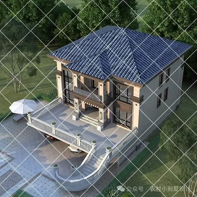 2025农村自建房爆款！30套现代三层设计，挑空客厅+屋顶花园别墅 - 知乎