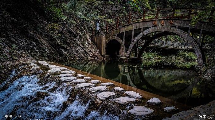 一人一唐,自驾洛南金丝峡,瞰五彩斑斓深秋神瀑峡沟