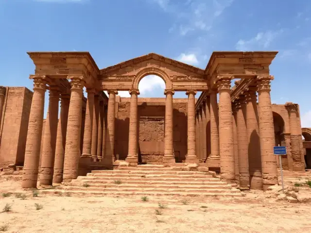 丝路人文古阿拉伯王国的心脏之地哈特拉古城