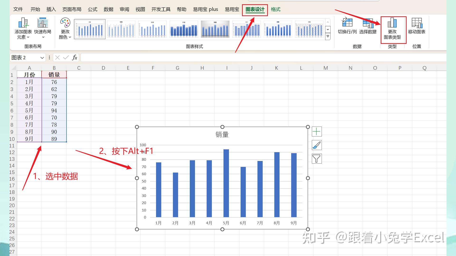 excel图表如何生成?Excel图表生成指南看这篇就够了! - 知乎