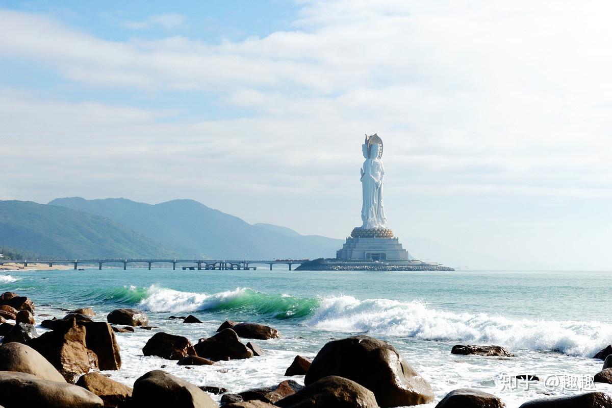 為什麼飛機飛過南海觀音像時必須繞一圈