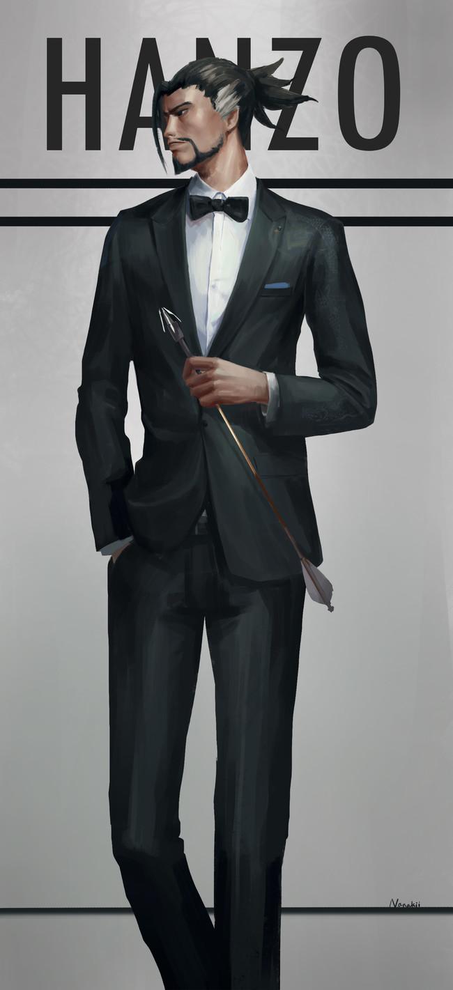 有哪些值得推荐的守望先锋半藏的壁纸