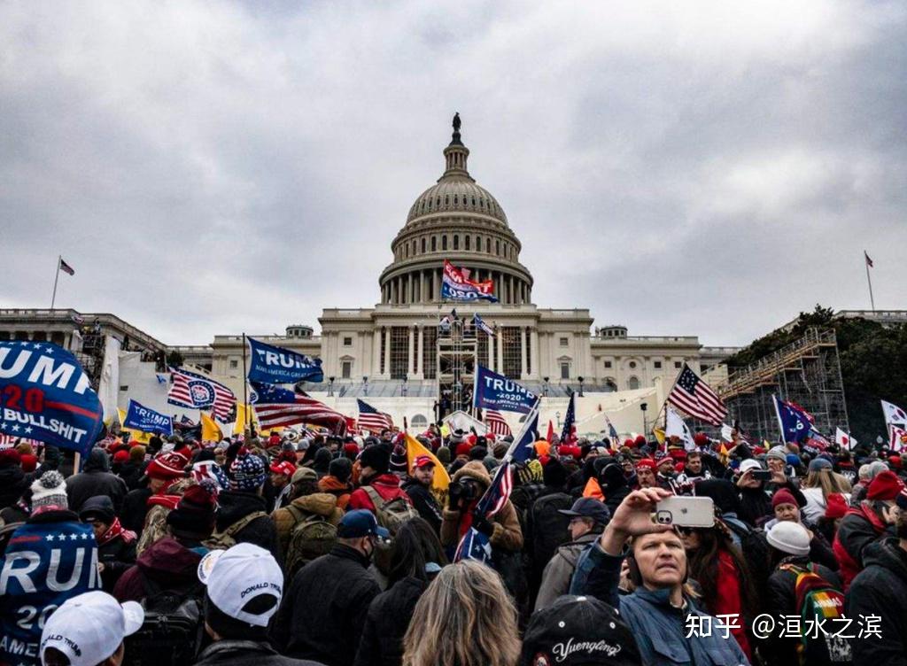 选不上还打砸抢,把国会也占了.