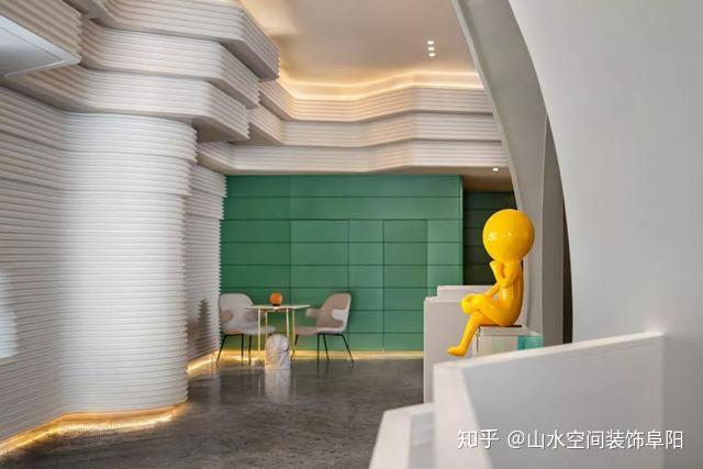 将山体形态艺术化,运用到室内设计之中,呈现不一样的艺术空间 - 知乎