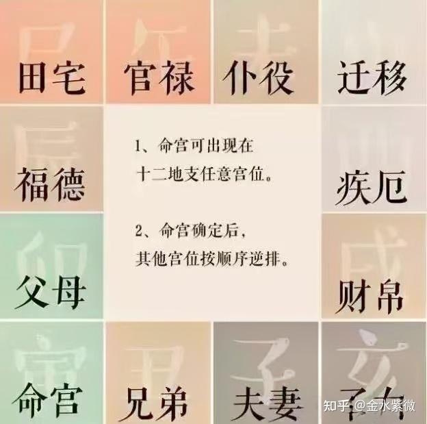 紫微斗数之人事十二宫释义 - 知乎