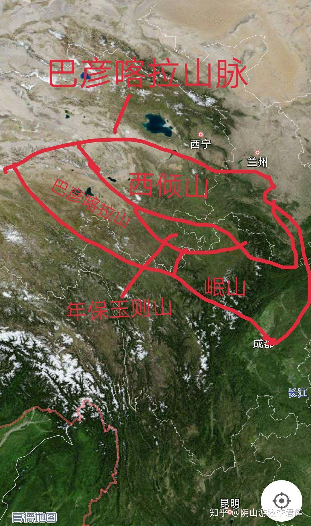 青海卫星地图 - 中国地图全图 - 地理教师网