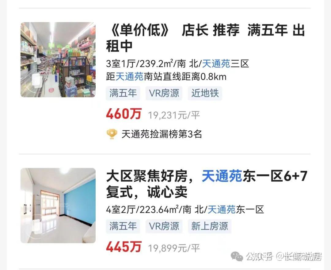 北京楼市，天通苑房价跌破2万，近郊区跌惨-叭楼楼市分享网