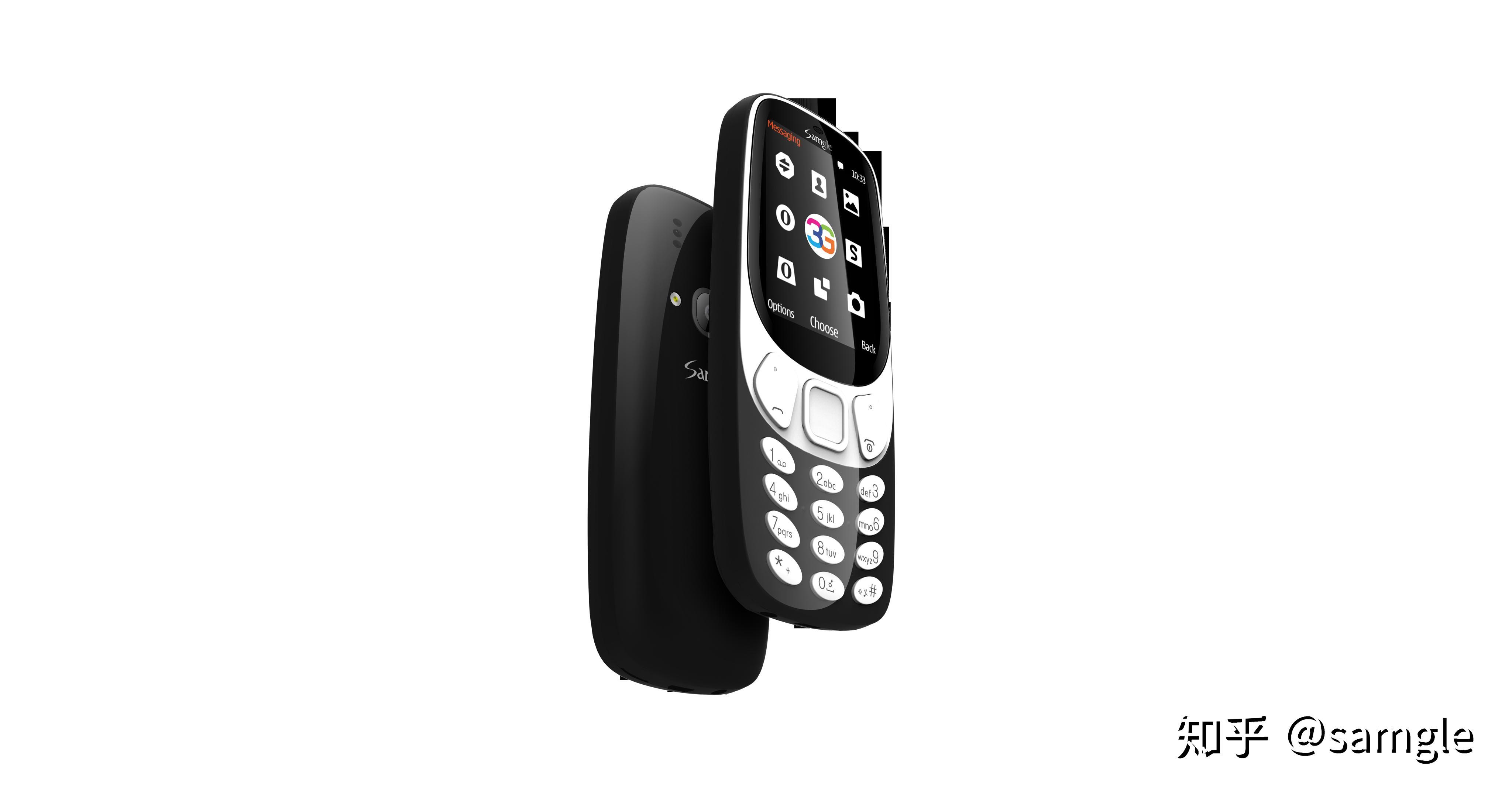 samgle 3310 3g联通老人机 - 知乎