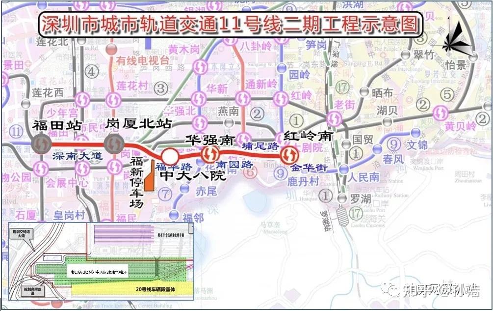 深圳详细地铁线路图(1-33号线),附高铁与城际线路图,持续更新 - 知乎