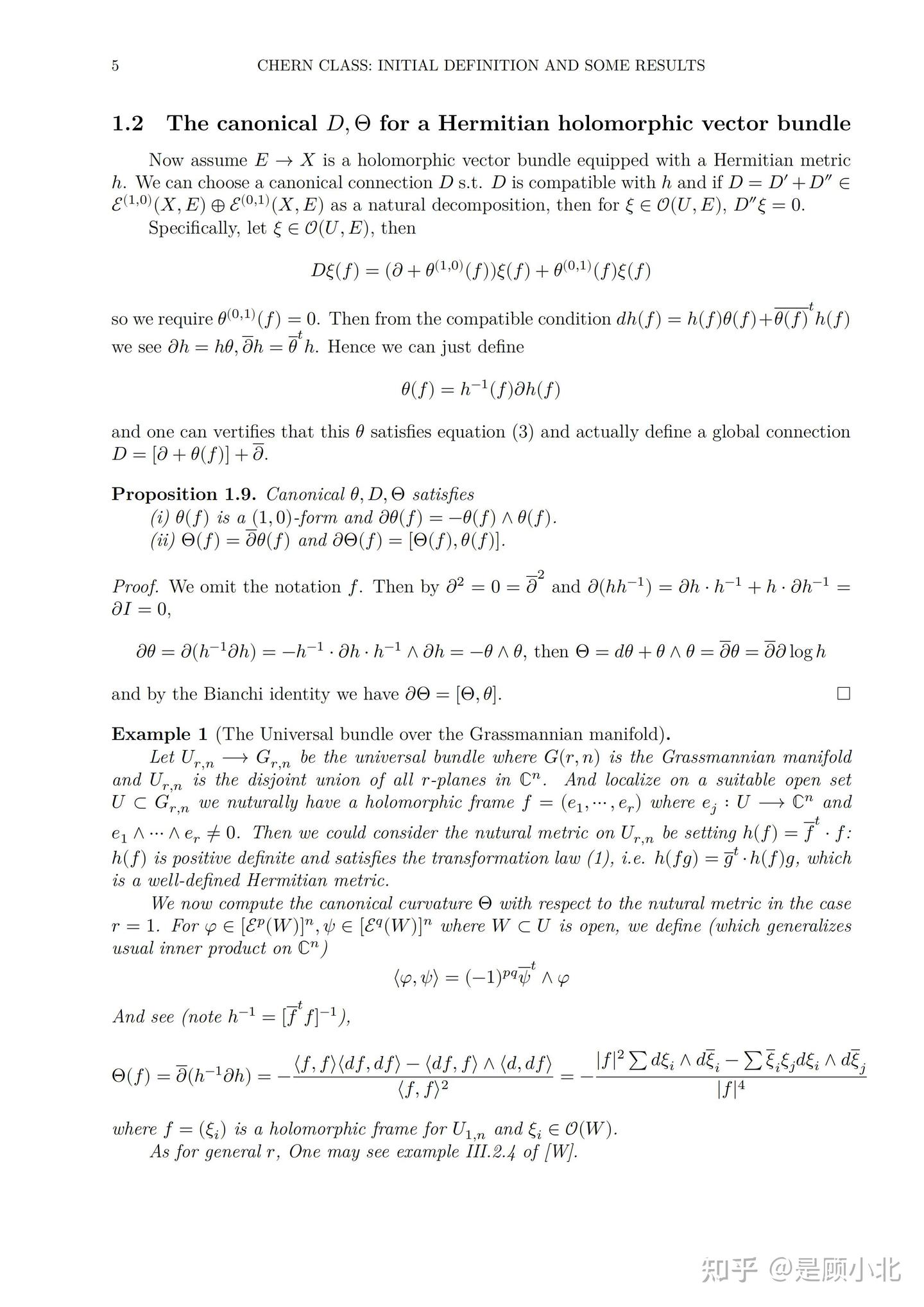 Chern Class: Initial Definition and Some Results - 知乎