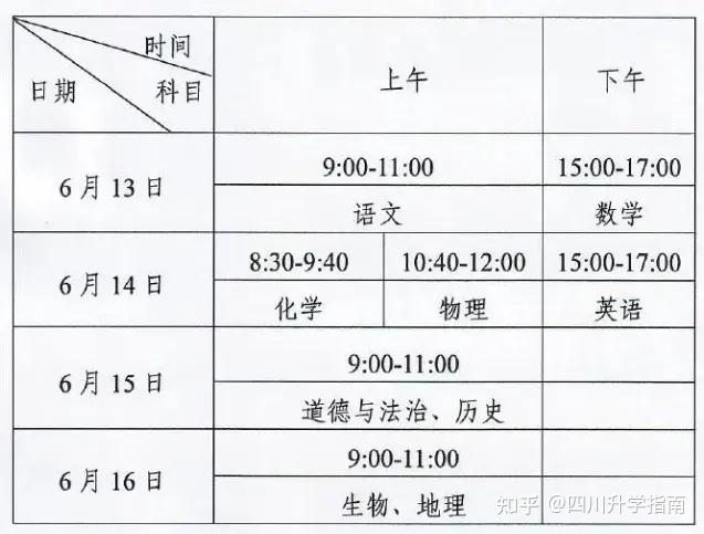 每年中考时间图片