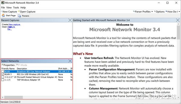 802.11抓包软件对比之Microsoft Network Monitor - 知乎