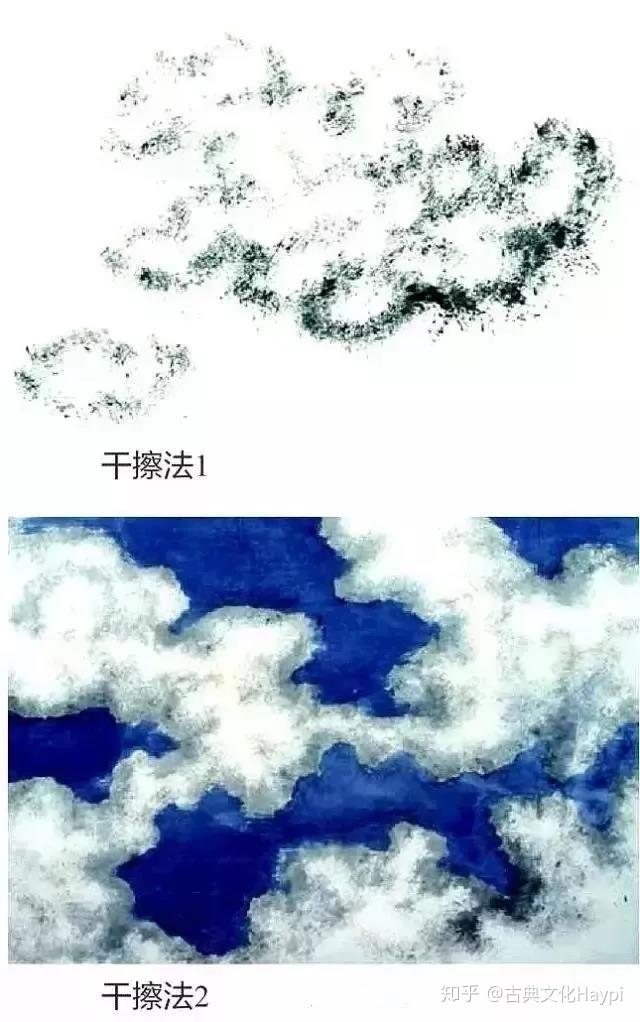 教程 | 国画云的画法 - 知乎