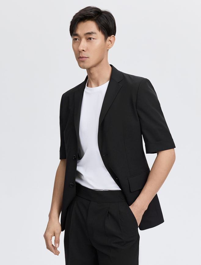 衣邦人定制短袖运动西装我算是衣邦人的老熟人了