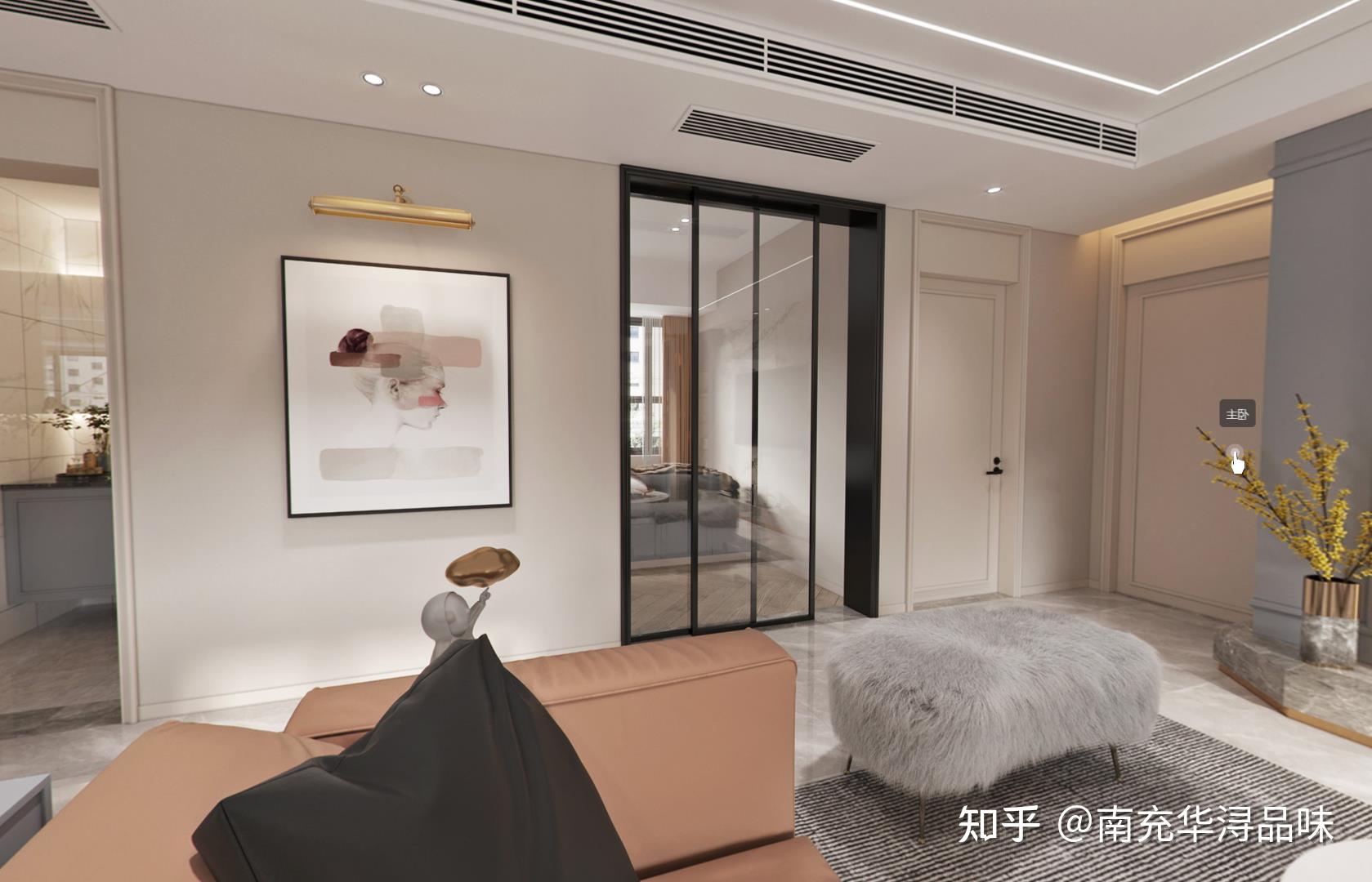 简单的轻奢风装修,看着顺眼住着舒心 - 知乎