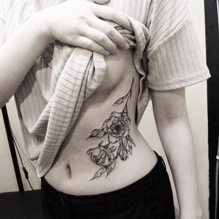 smrzhao专题纹身(第 11 期)| 腰部纹身:360度无死角 - 知乎