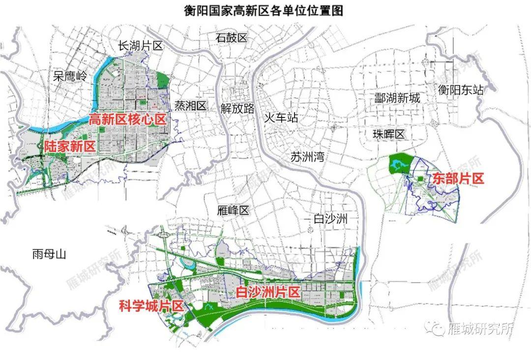 衡阳市陆家新区规划图图片