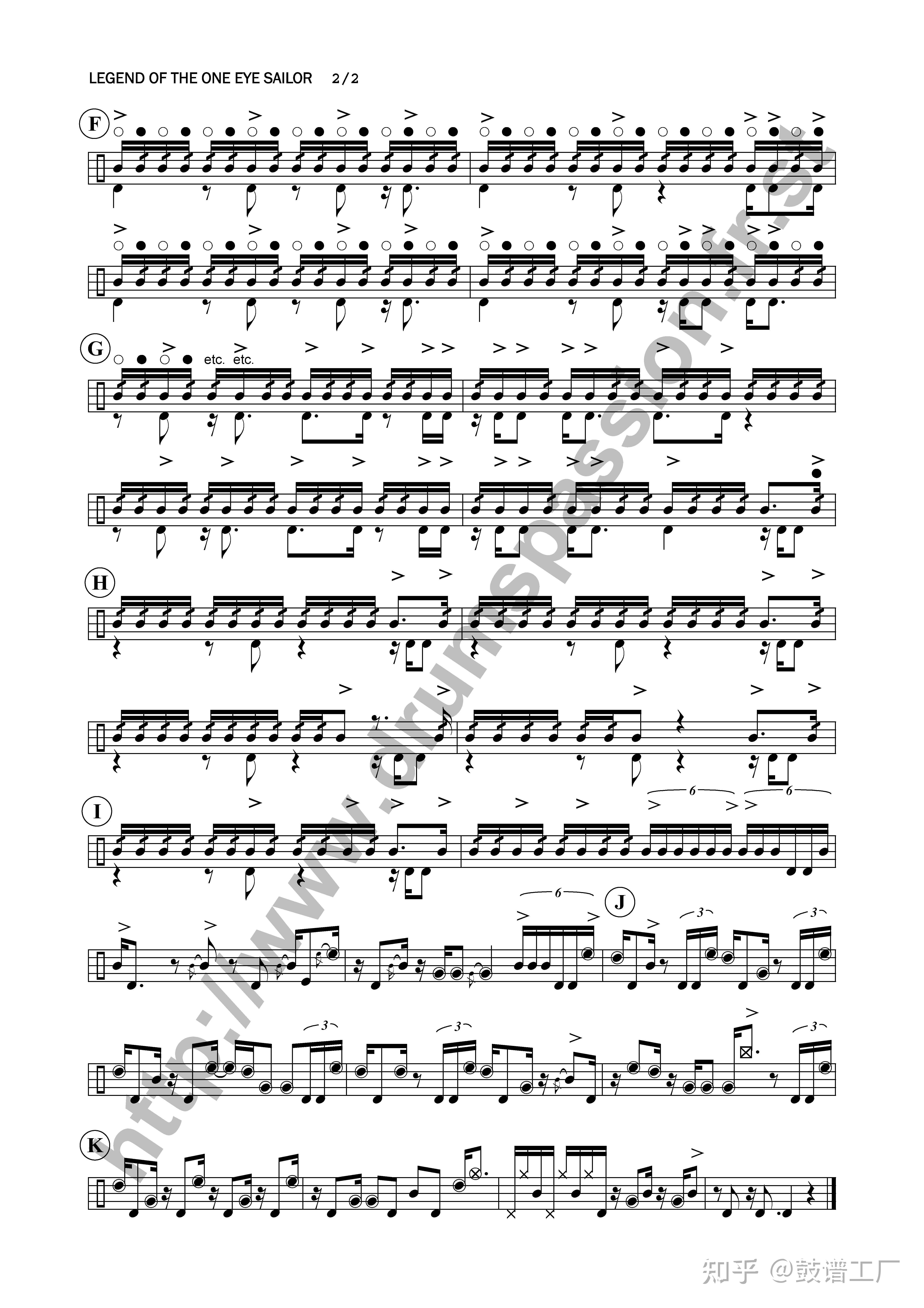 高级小军鼓独奏曲 steve gadd - crazy army