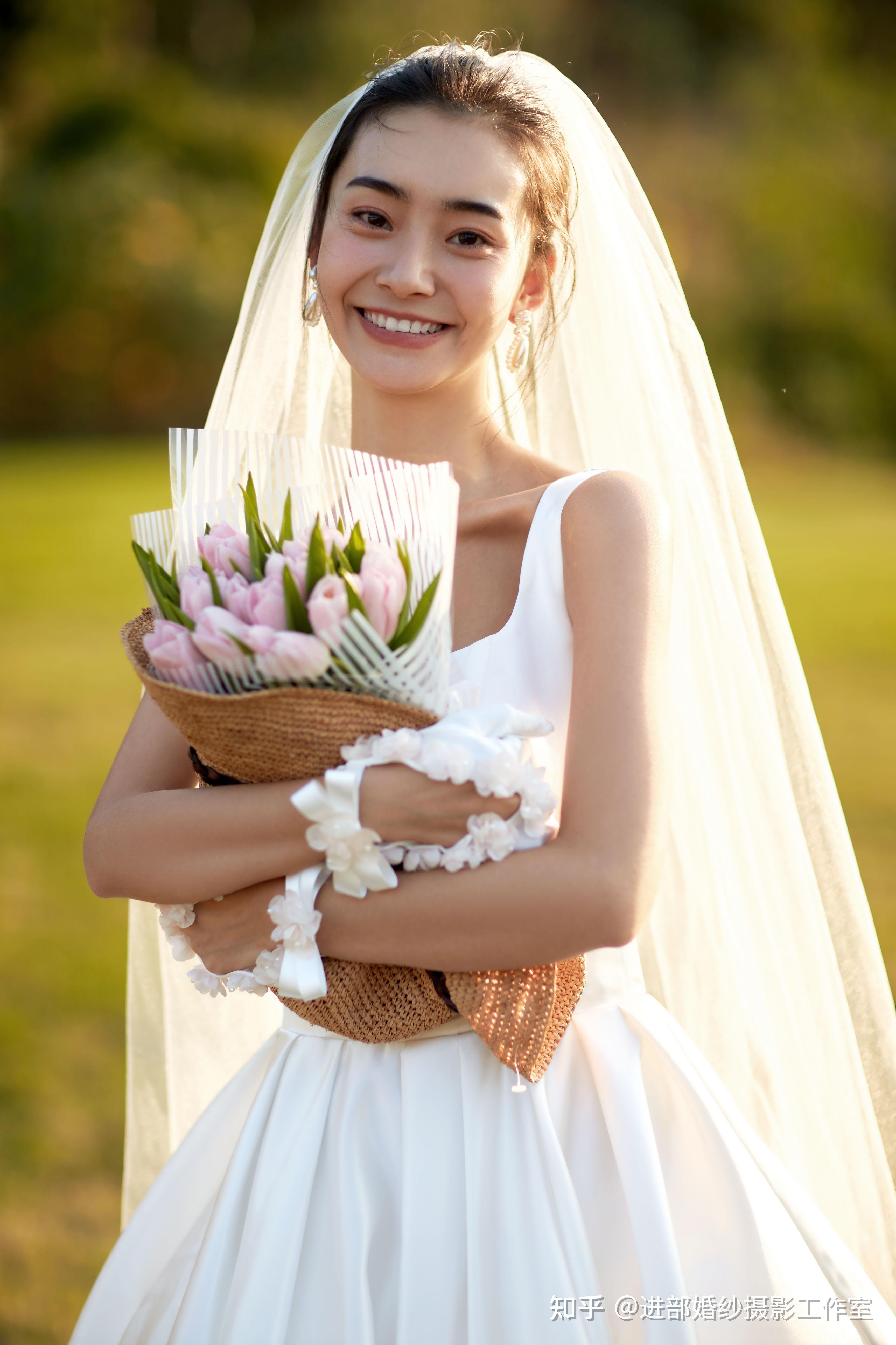 女孩婚纱照图片大全图片