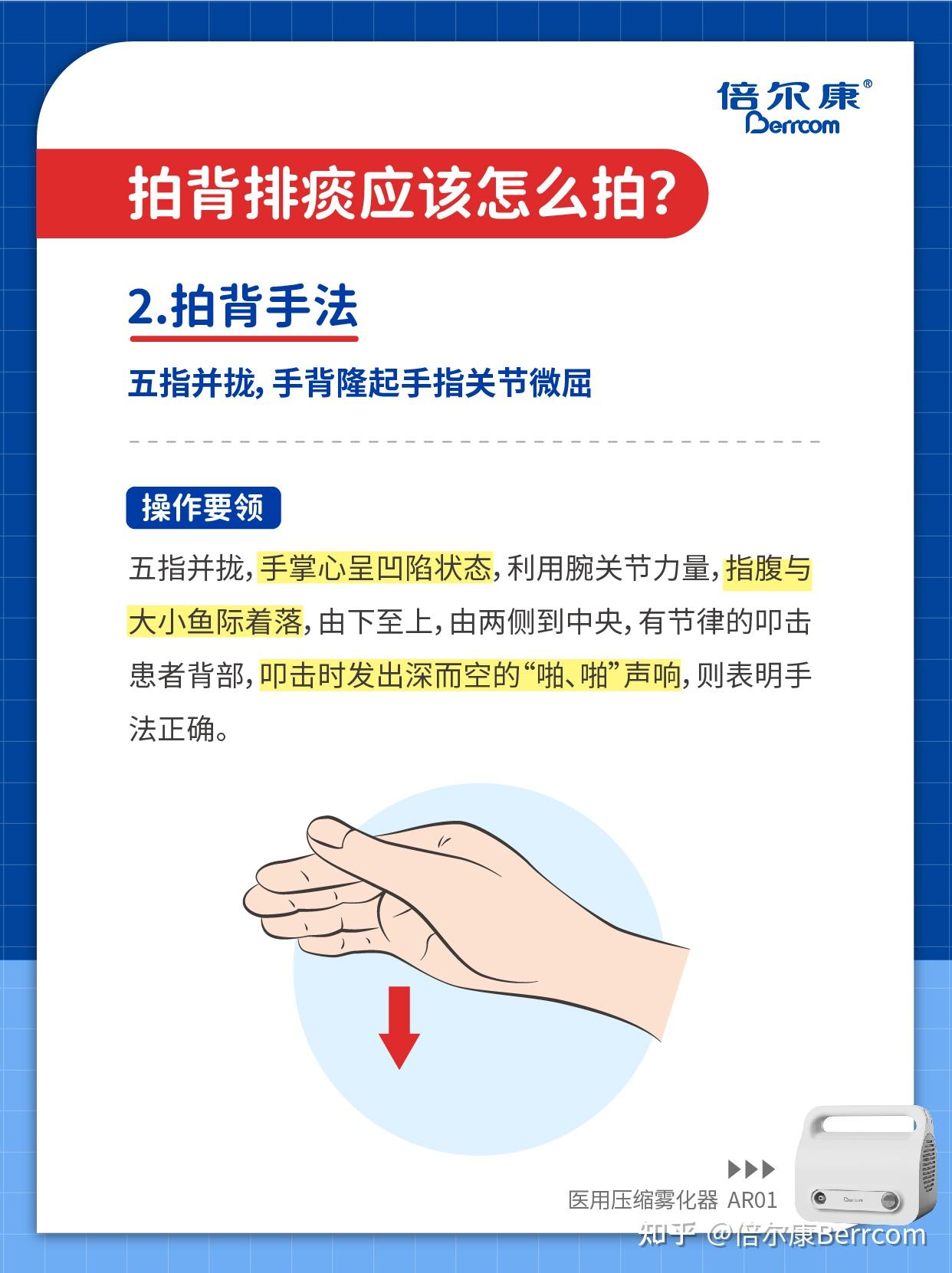 倍尔康科普｜使用雾化器后这样拍背，效果加倍！ - 知乎