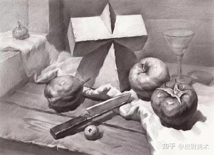 校尉美术 | 素描不会排线条,这些技巧你试过吗? - 知乎
