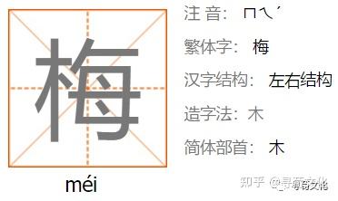 梅姓氏的汉字演变和家族来源过程荀卿庠整理 - 知乎