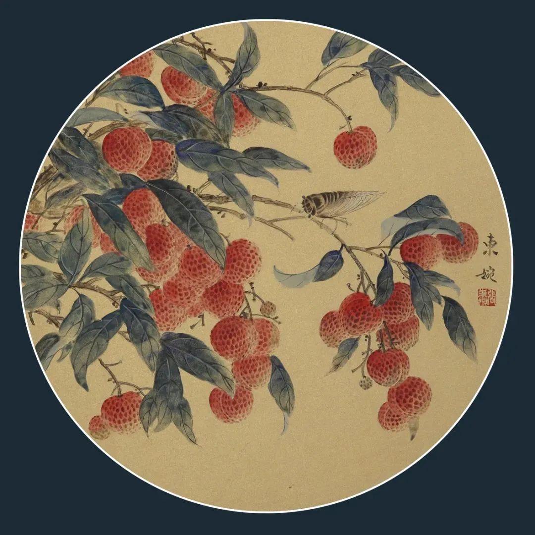 珍爱岭南红玛瑙张东婉荔枝作品赏析