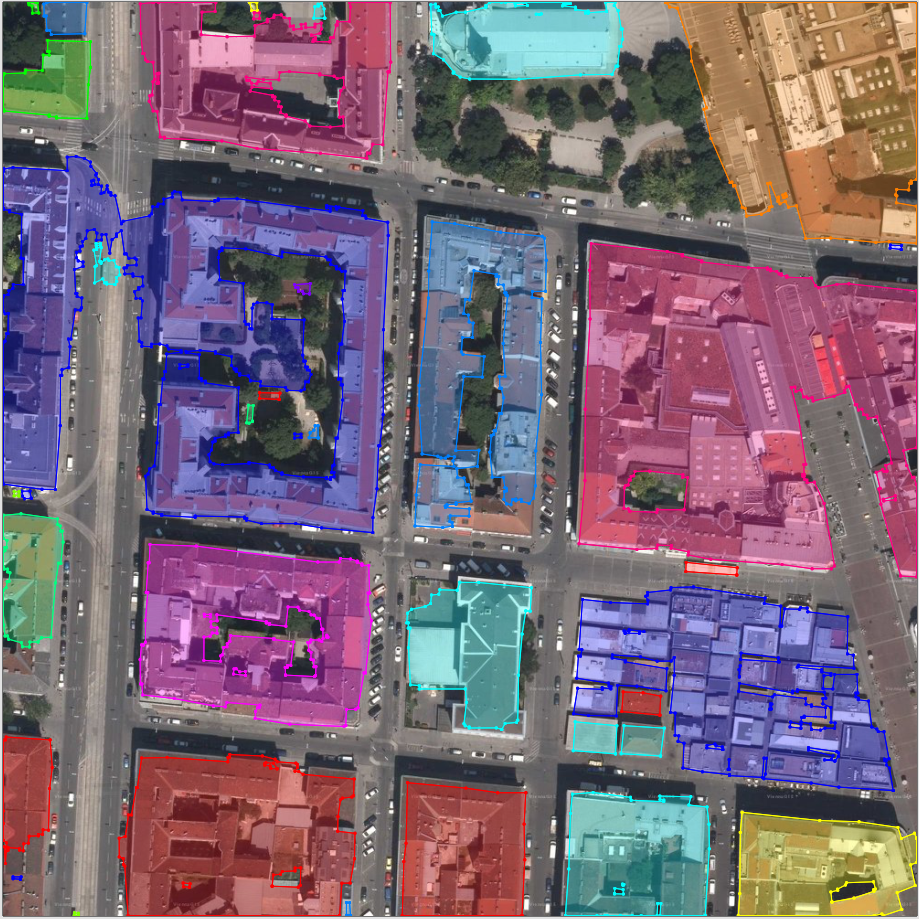 Polygonal Building Segmentation by Frame Field Learning 知乎