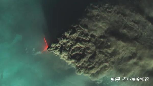 卫星观测到俄罗斯最高的火山Klyuchevskoy喷出1000英里长的烟柱 - 知乎