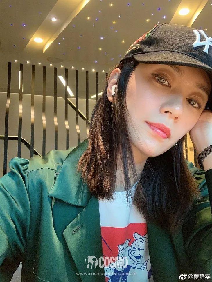 美人计贾静雯的侧颜好惊艳难道是淋巴按摩操的功劳