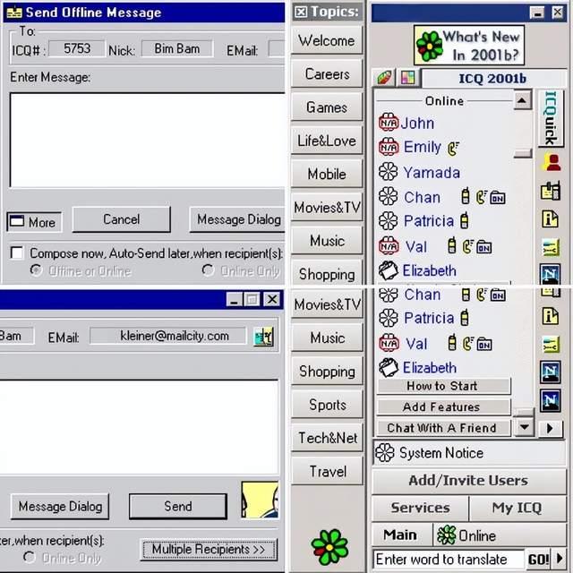 Icq Samples 硬撑了28年的ICQ,终于还是不行了 - 知乎