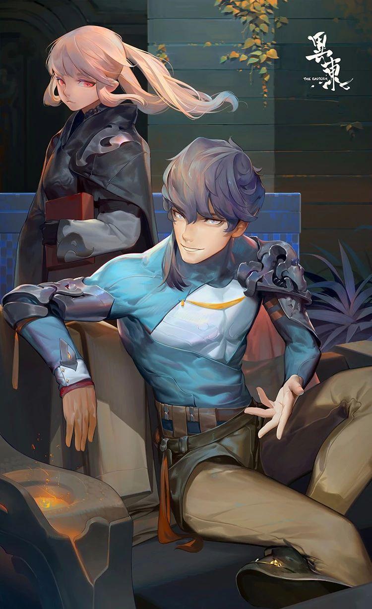 入行三年就能达到这种水平94年香港画师插画作品欣赏