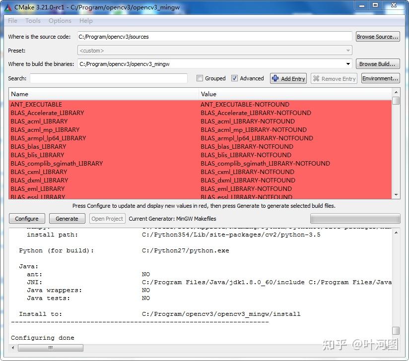 Opencv qt mingw 2 cmake makefile 