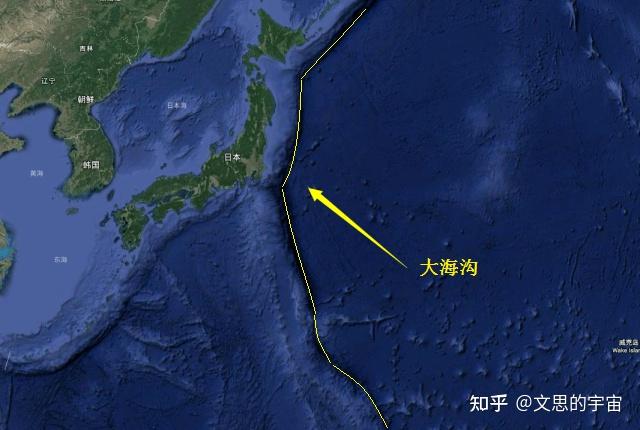 日本群島,處在亞洲板塊和太平洋板塊的交界位置.